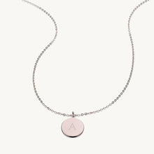 Medallion Coin Engraved Personalised Necklace