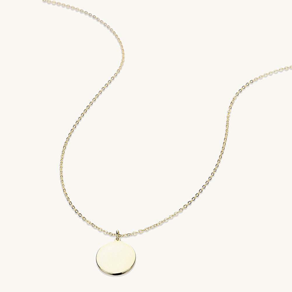 Medallion Coin Pendant Necklace