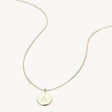 Medallion Coin Engraved Personalised Necklace