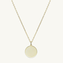 Medallion Coin Pendant Necklace