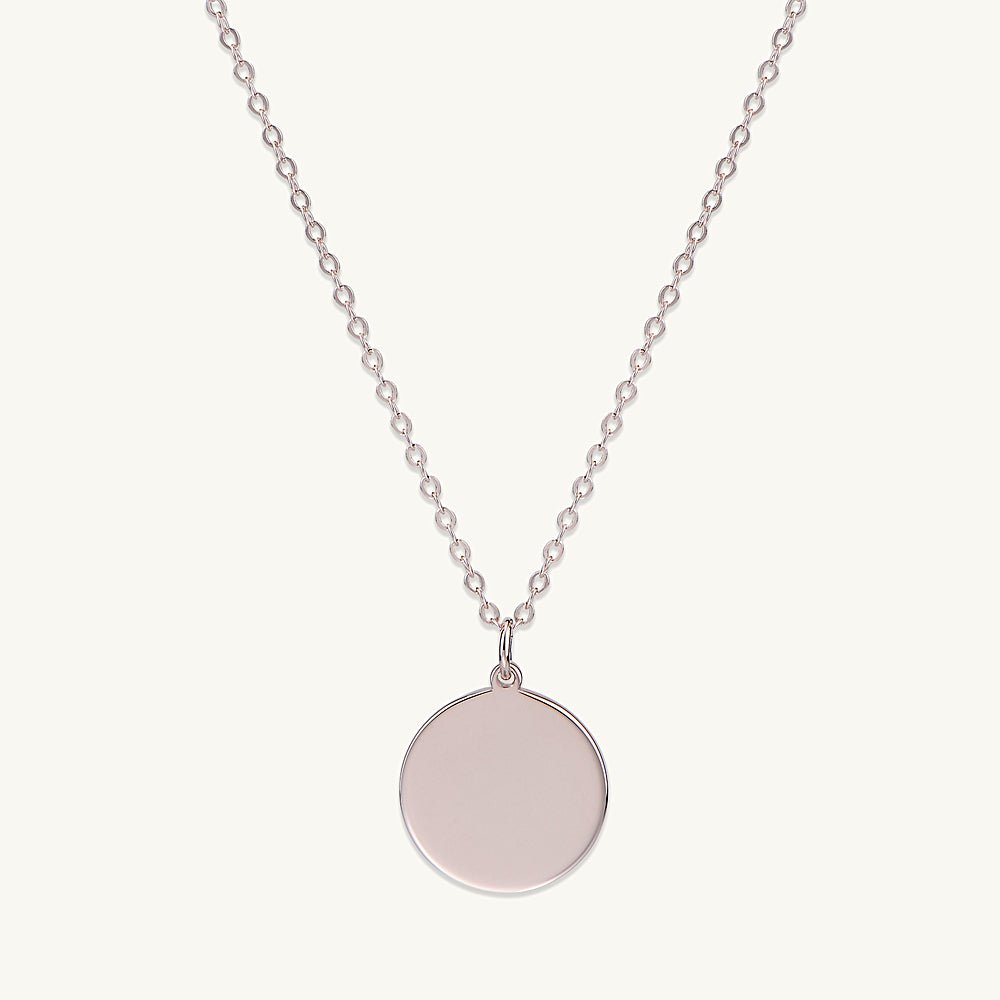 Medallion Coin Pendant Necklace