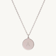Medallion Coin Engraved Personalised Necklace