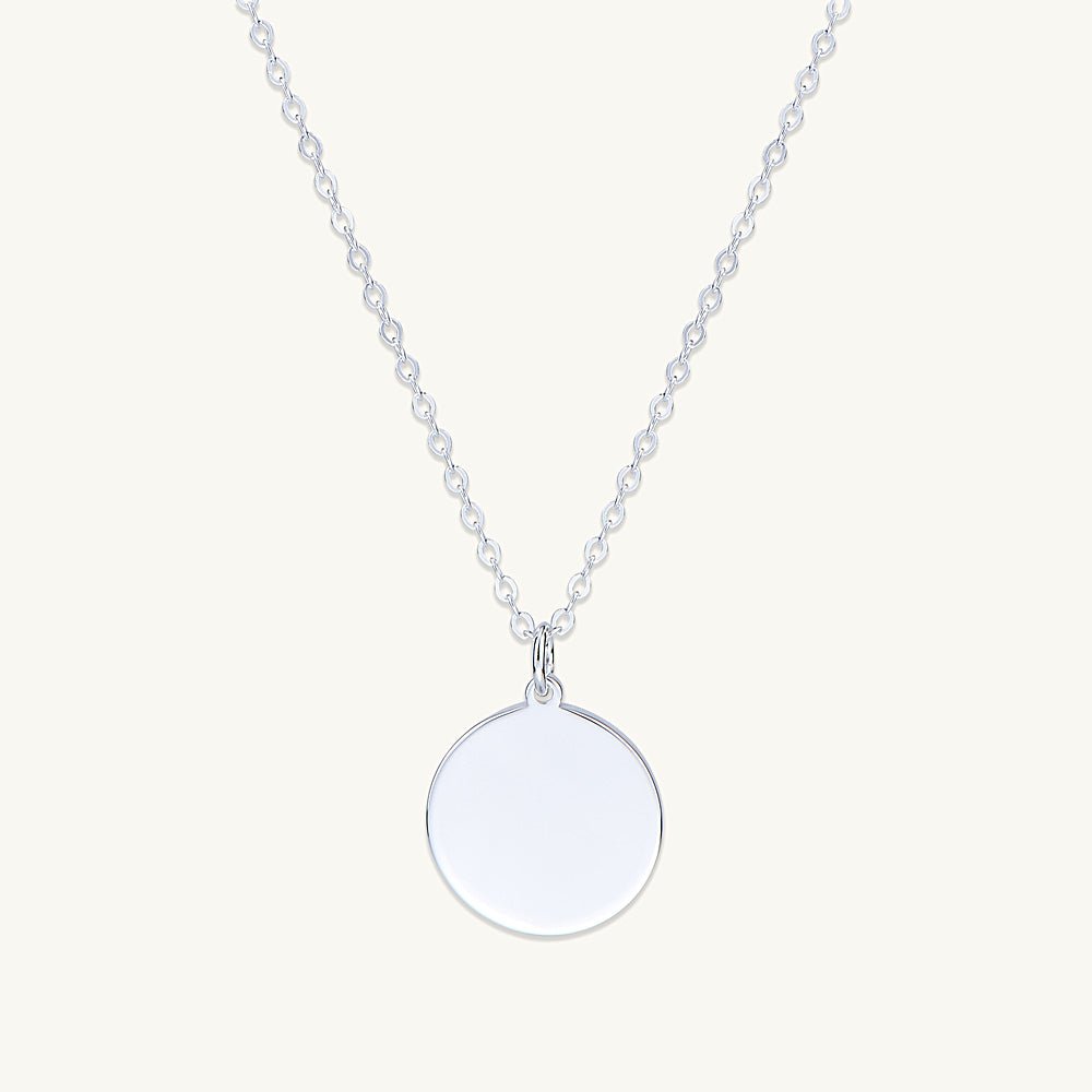 Medallion Coin Pendant Necklace