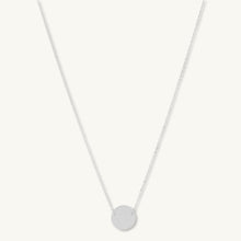 Medallion Disc Engraved Personalised Necklace