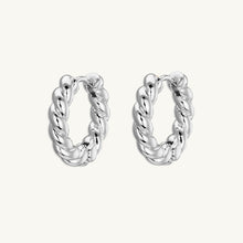Mini Croissant Huggie Earrings