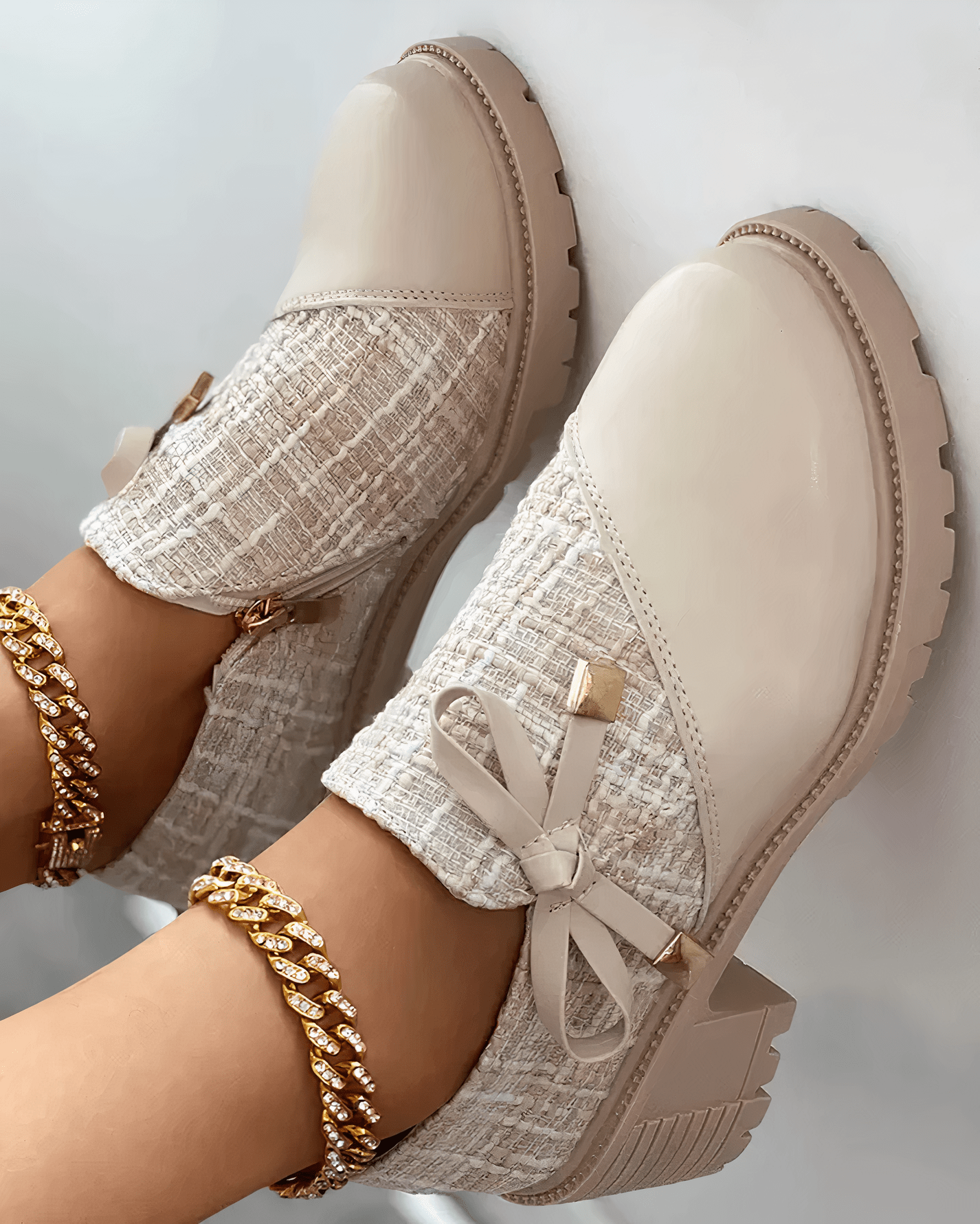 Tiana Elegant Moccasins Women – Chic low-heeled shoes for work, events & daily comfort
