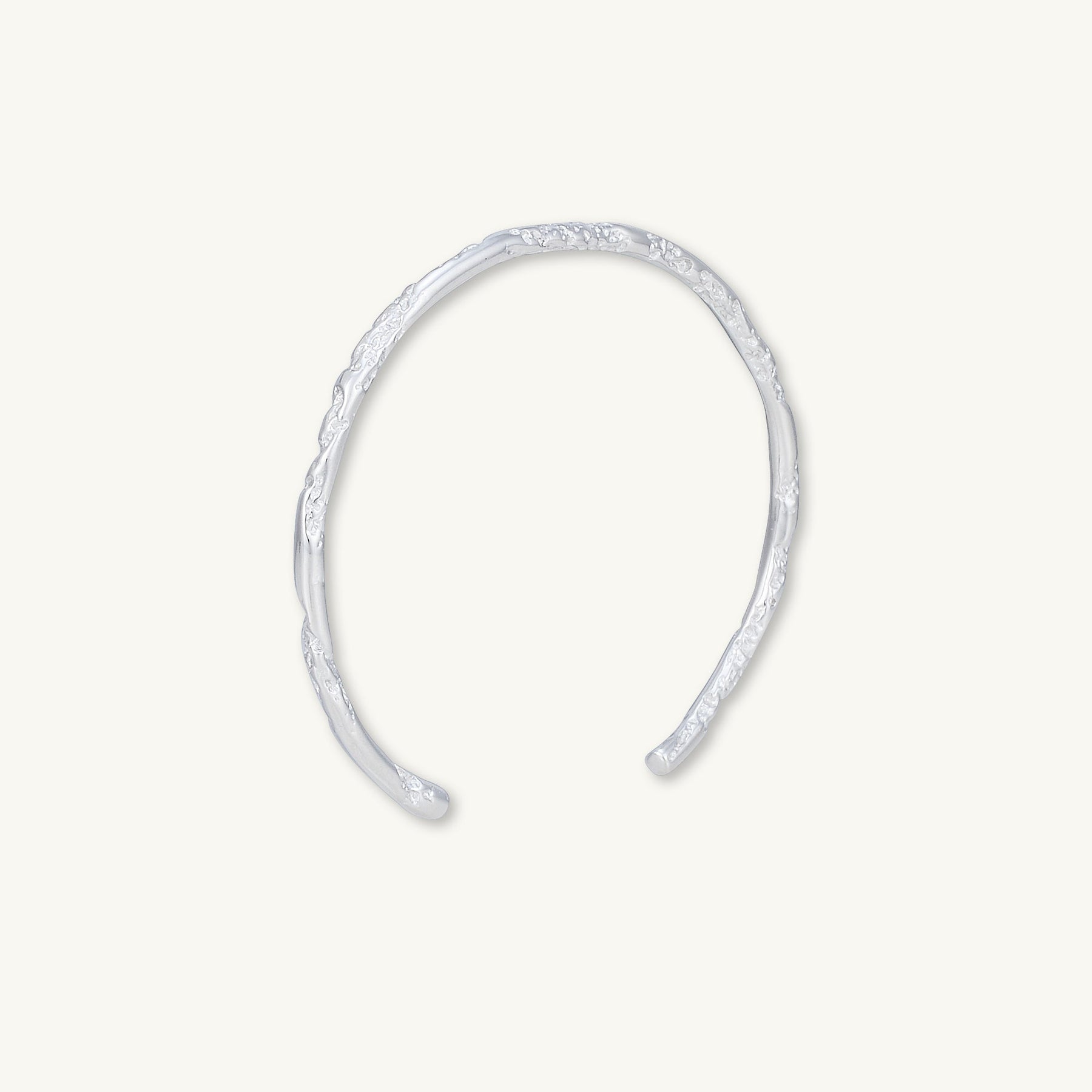 Molten Cuff Bangle Bracelet