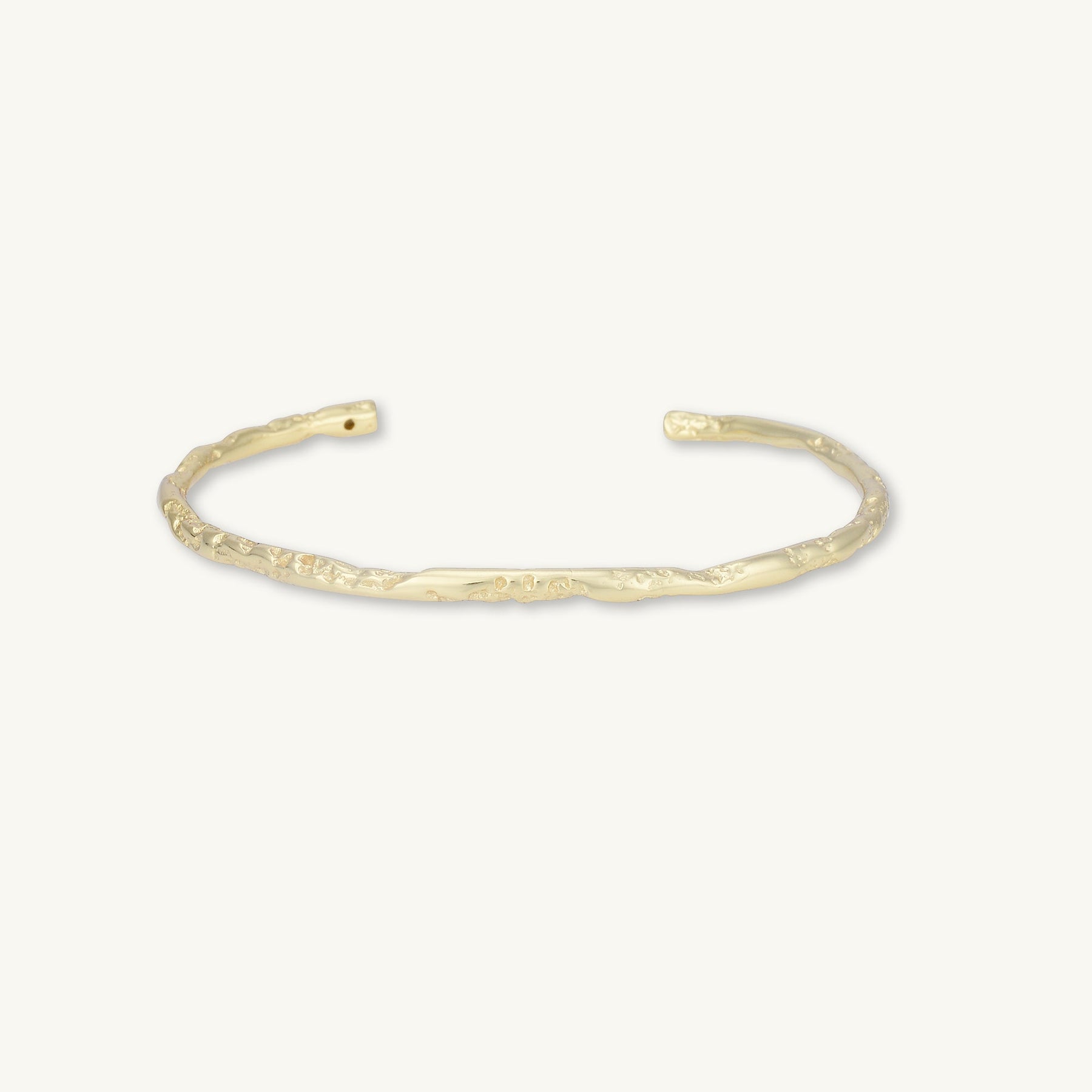 Molten Cuff Bangle Bracelet