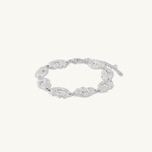 Molten Oval Chain Bracelet