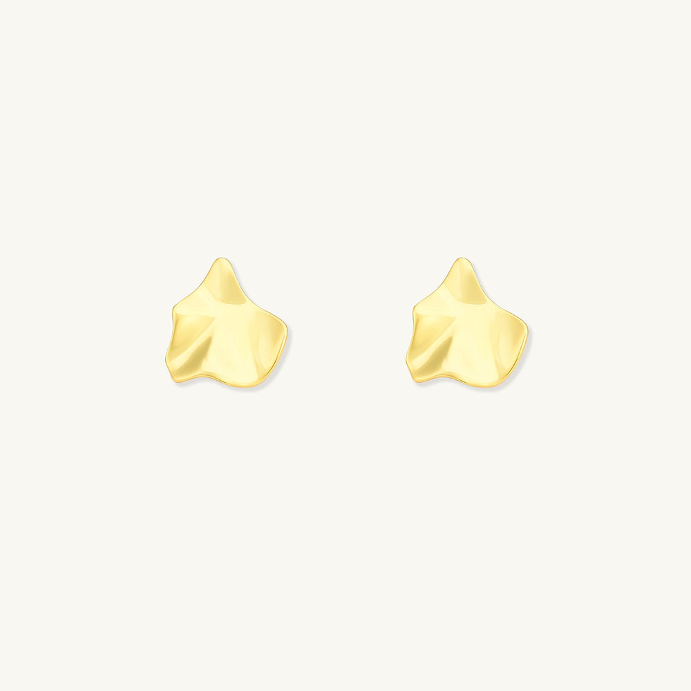Molten Textured Stud Earrings