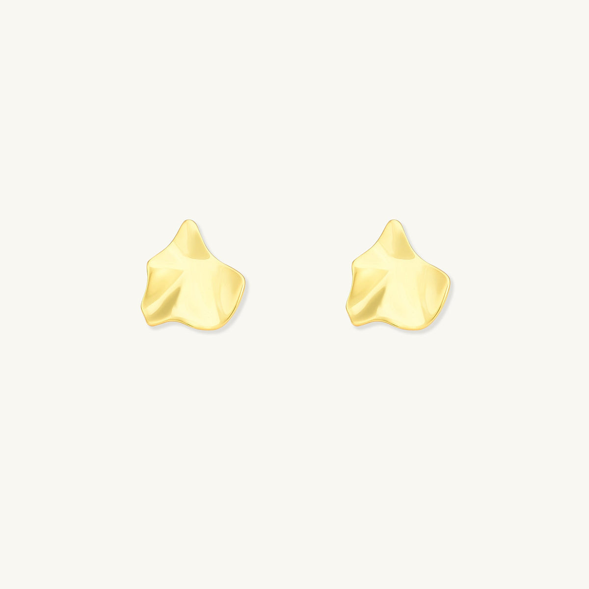 Molten Textured Stud Earrings