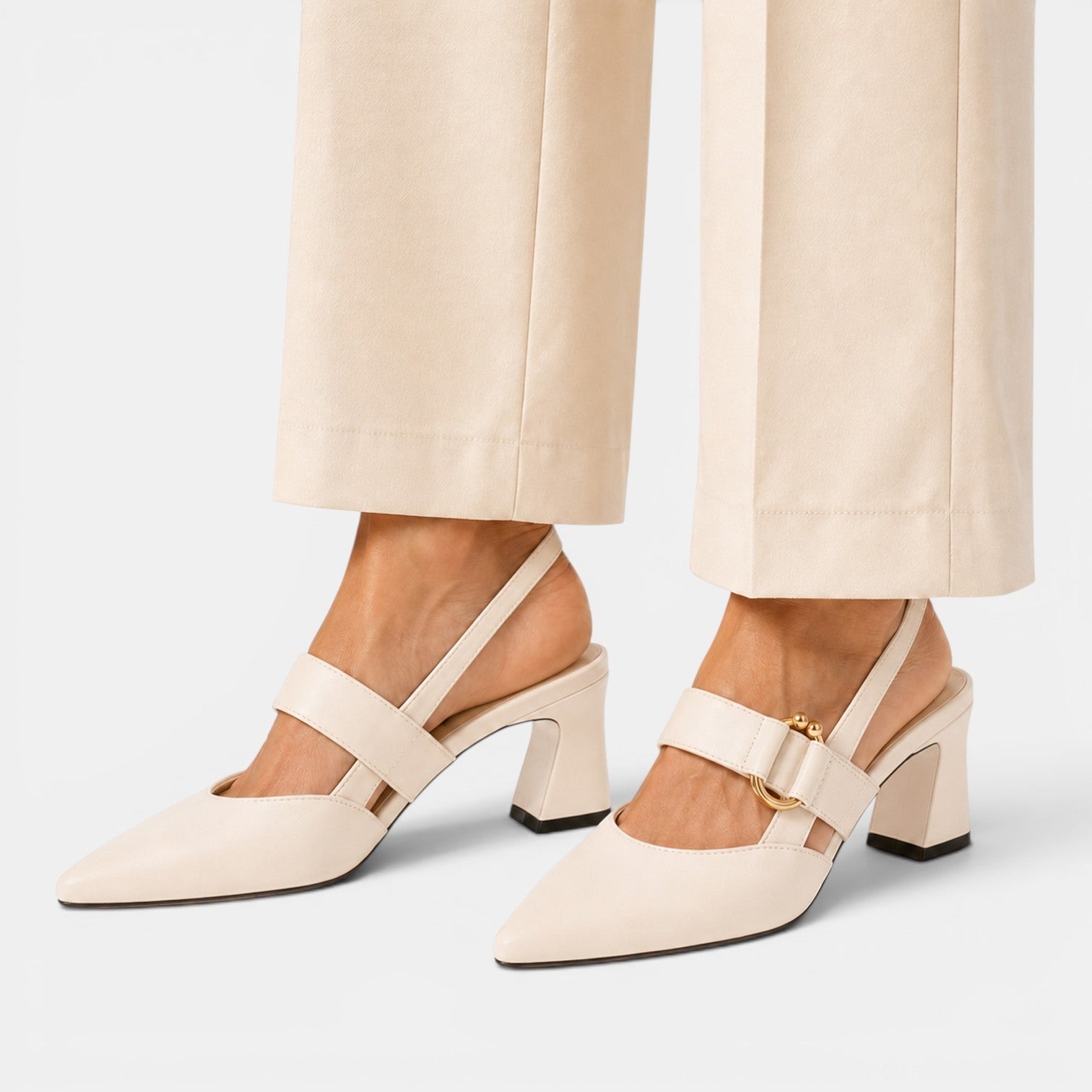 Women's Premium 6 cm Slingback Heels