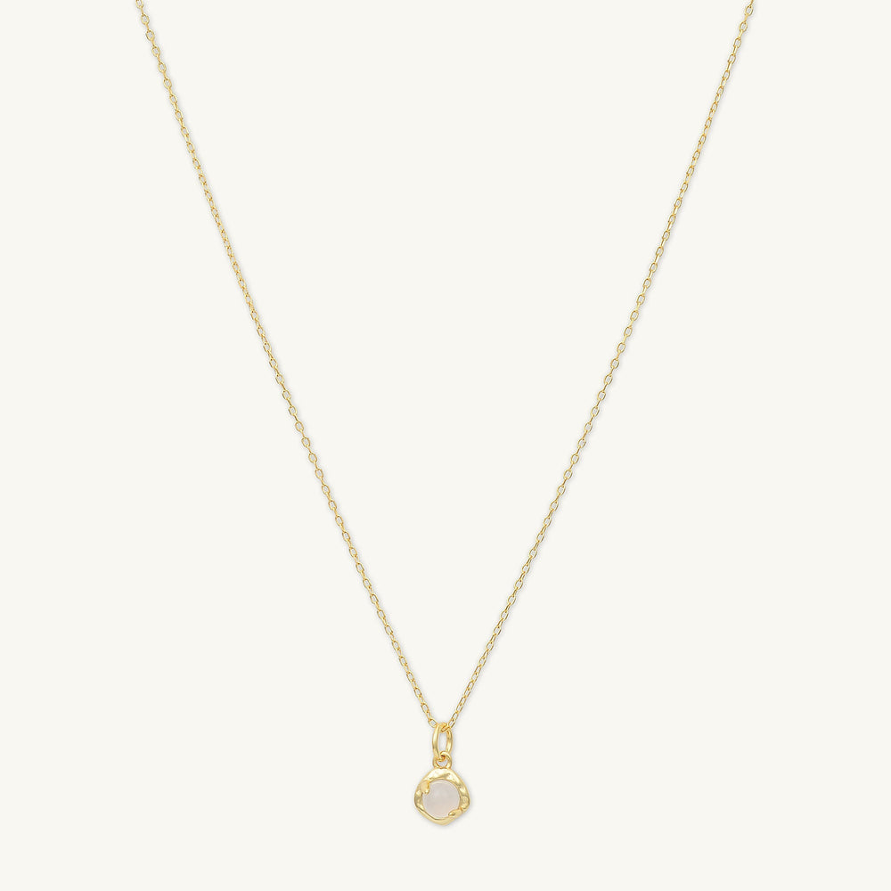 Moonstone Pendant Necklace