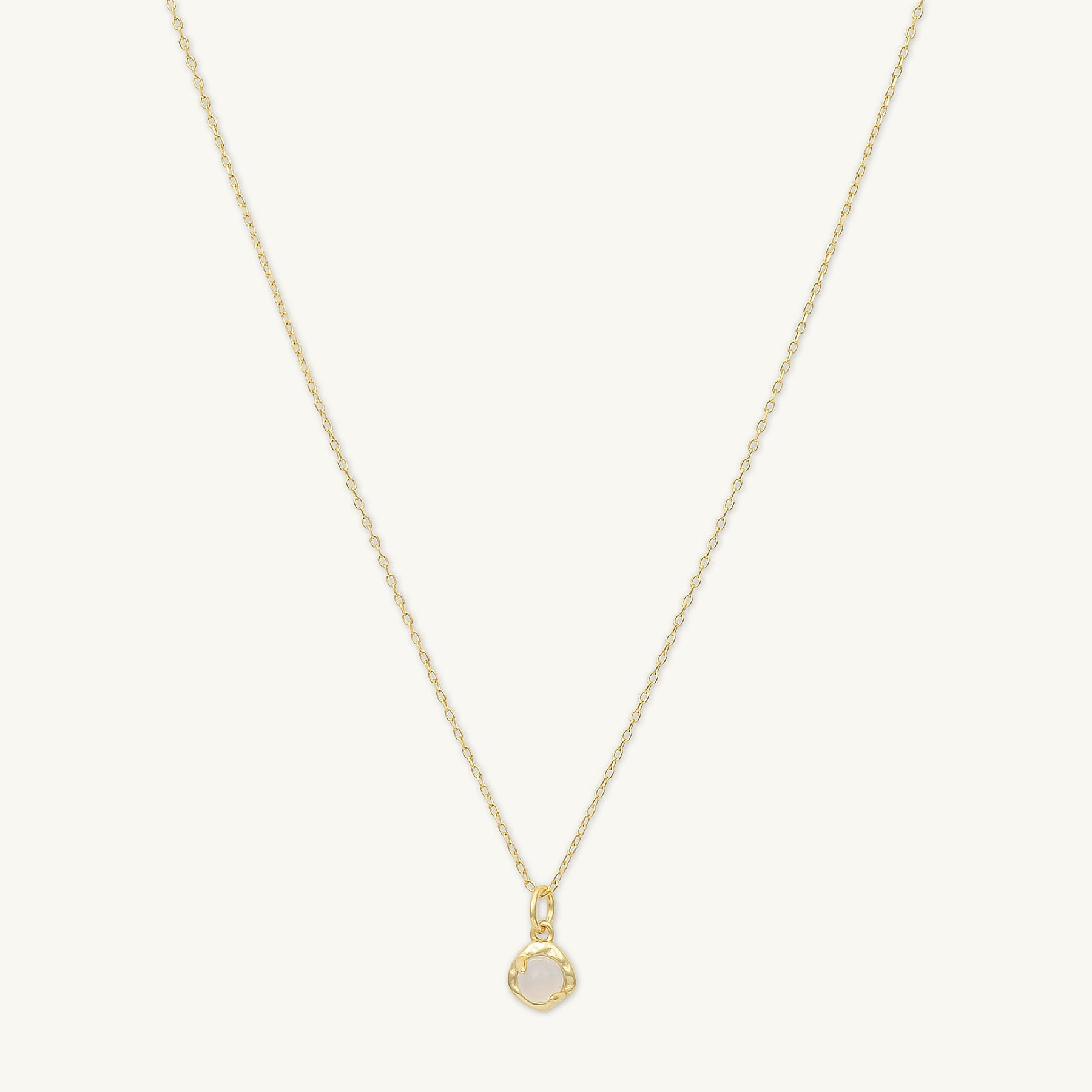 Moonstone Pendant Necklace