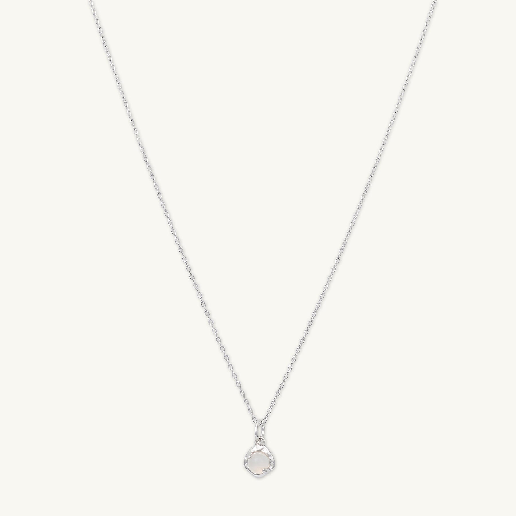 Moonstone Pendant Necklace