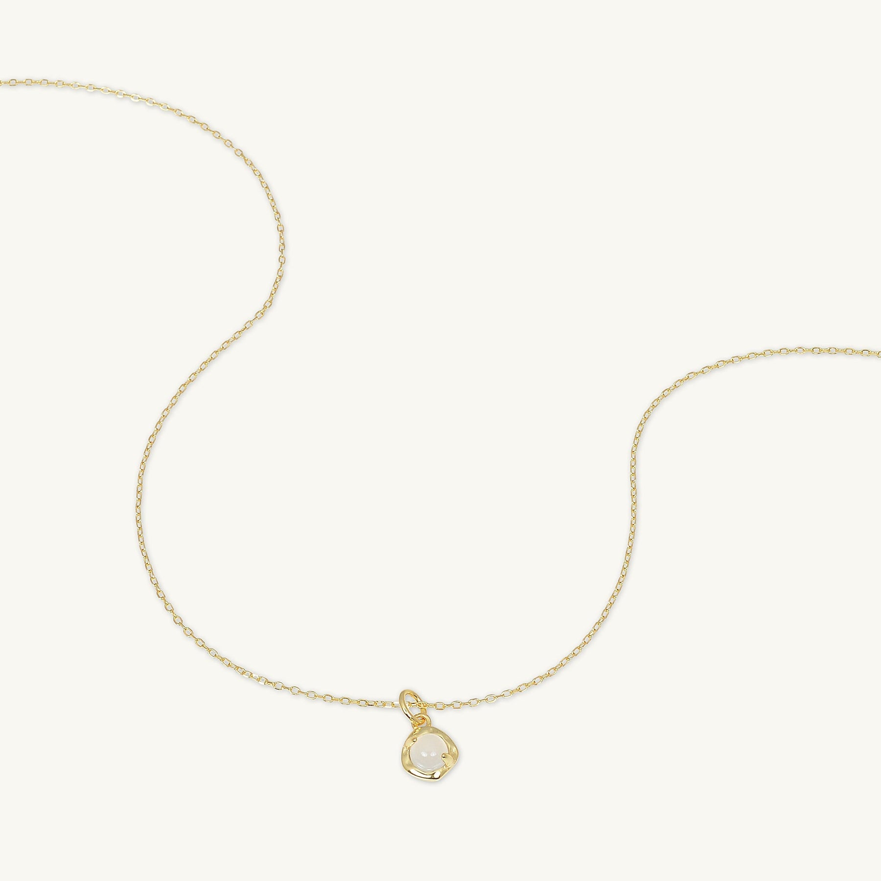 Moonstone Pendant Necklace