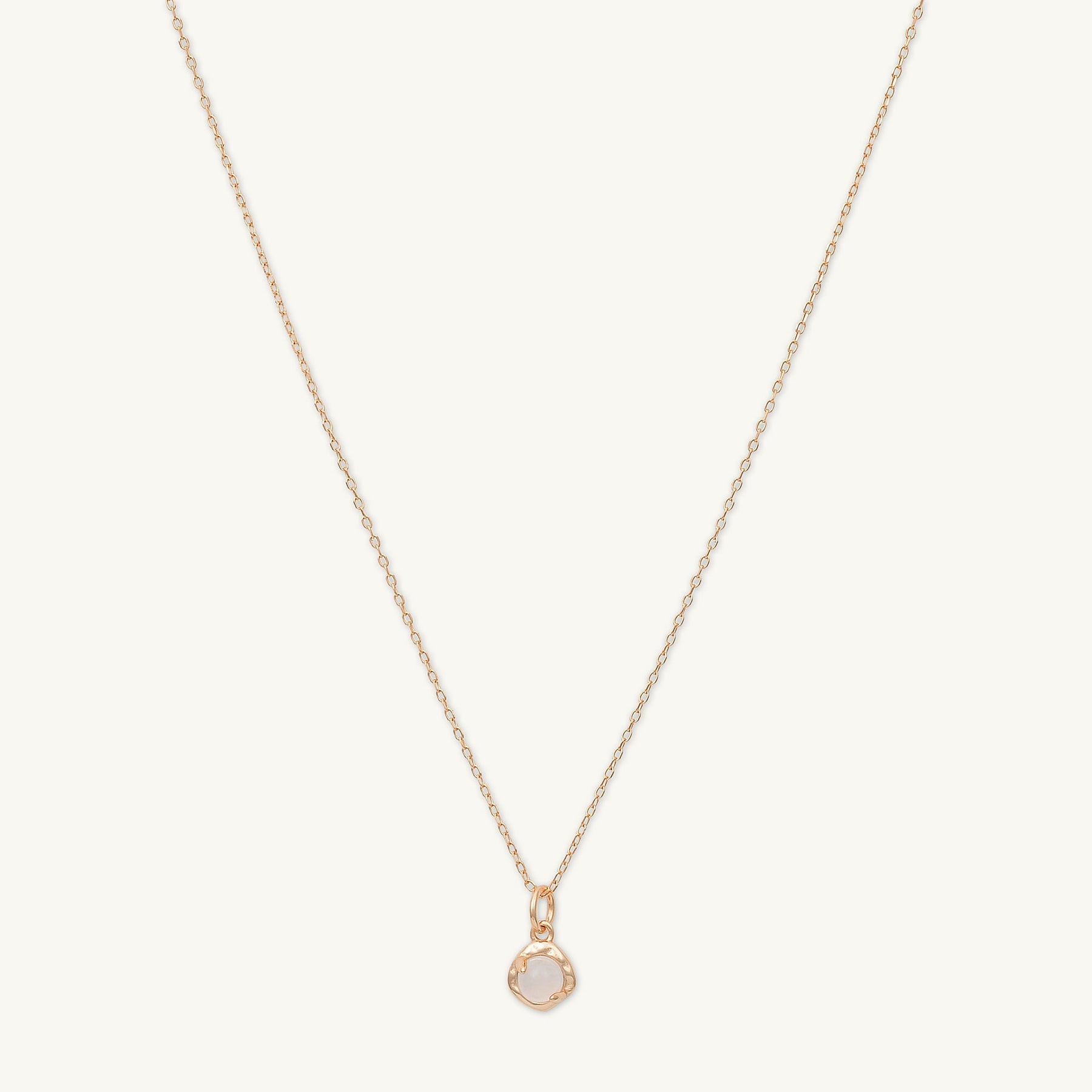 Moonstone Pendant Necklace