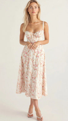 Isabella Long Dress Woman – Bustier Dress with Lace-up Back, Heart Neckline & Slit Skirt with Pockets