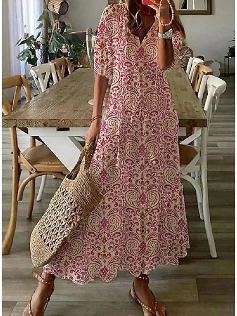 Josie Summer Dress for Women – Lightweight Casual Dress in Polyester with Comfortable Fit Cut