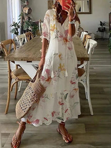 Josie Summer Dress for Women – Lightweight Casual Dress in Polyester with Comfortable Fit Cut