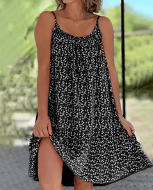 Ravea Women's Summer Dress – Lightweight Casual Dress with Loose Fit & Fresh Printed Pattern