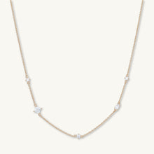 Multi Sapphire Layering Necklace