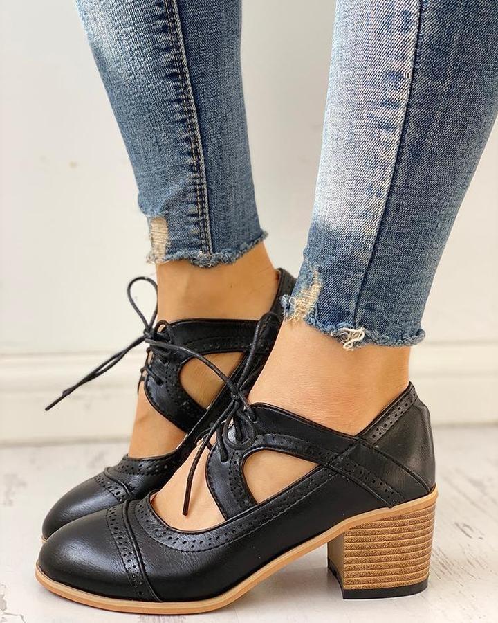 Vintage Shoes Women Rianna – Handmade Retro Pumps with Comfortable Insole & Timeless Design