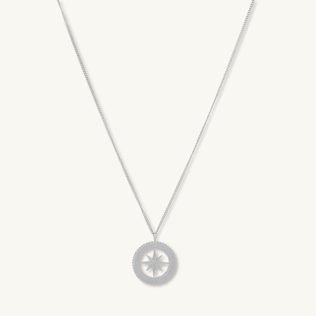 North Star Compass Necklace