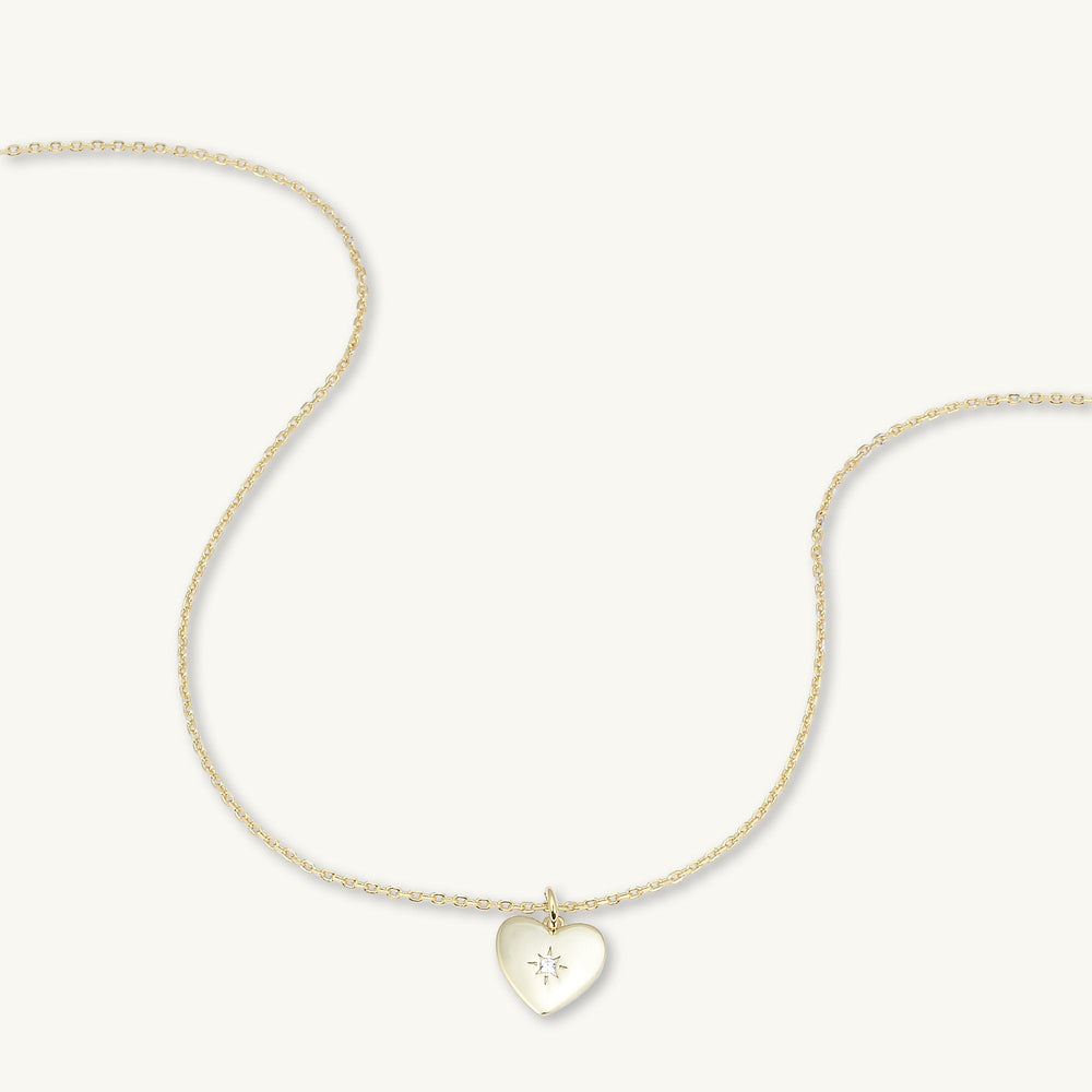 North Star Heart Necklace