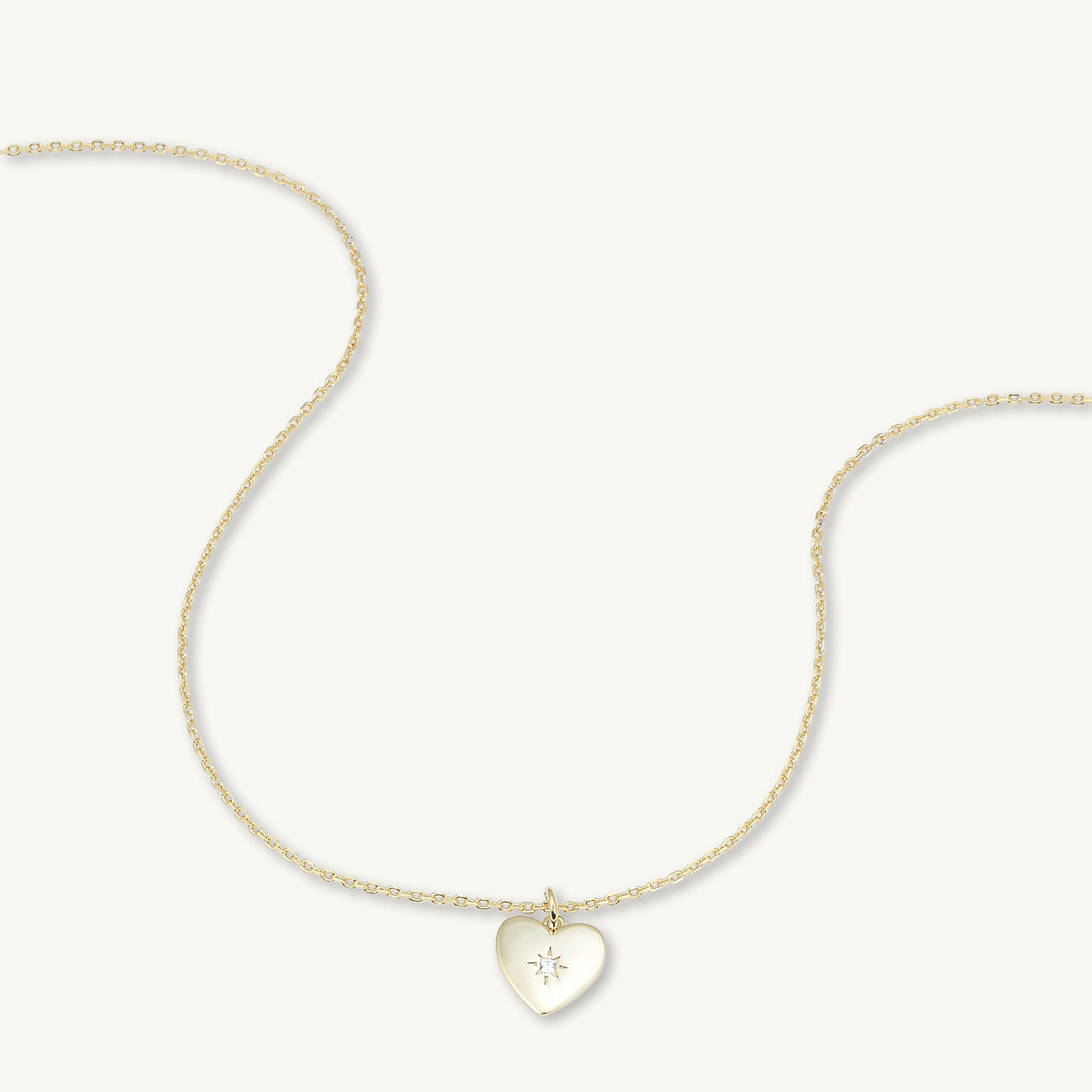 North Star Heart Necklace