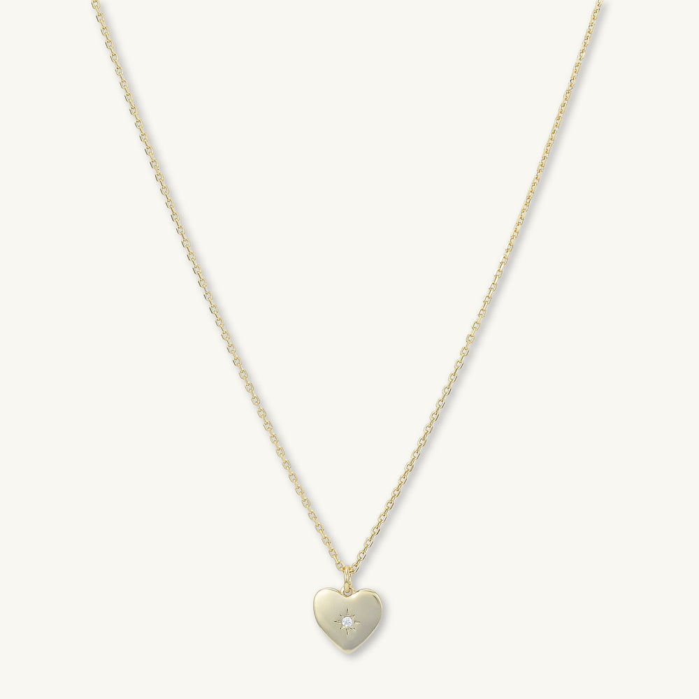 North Star Heart Necklace