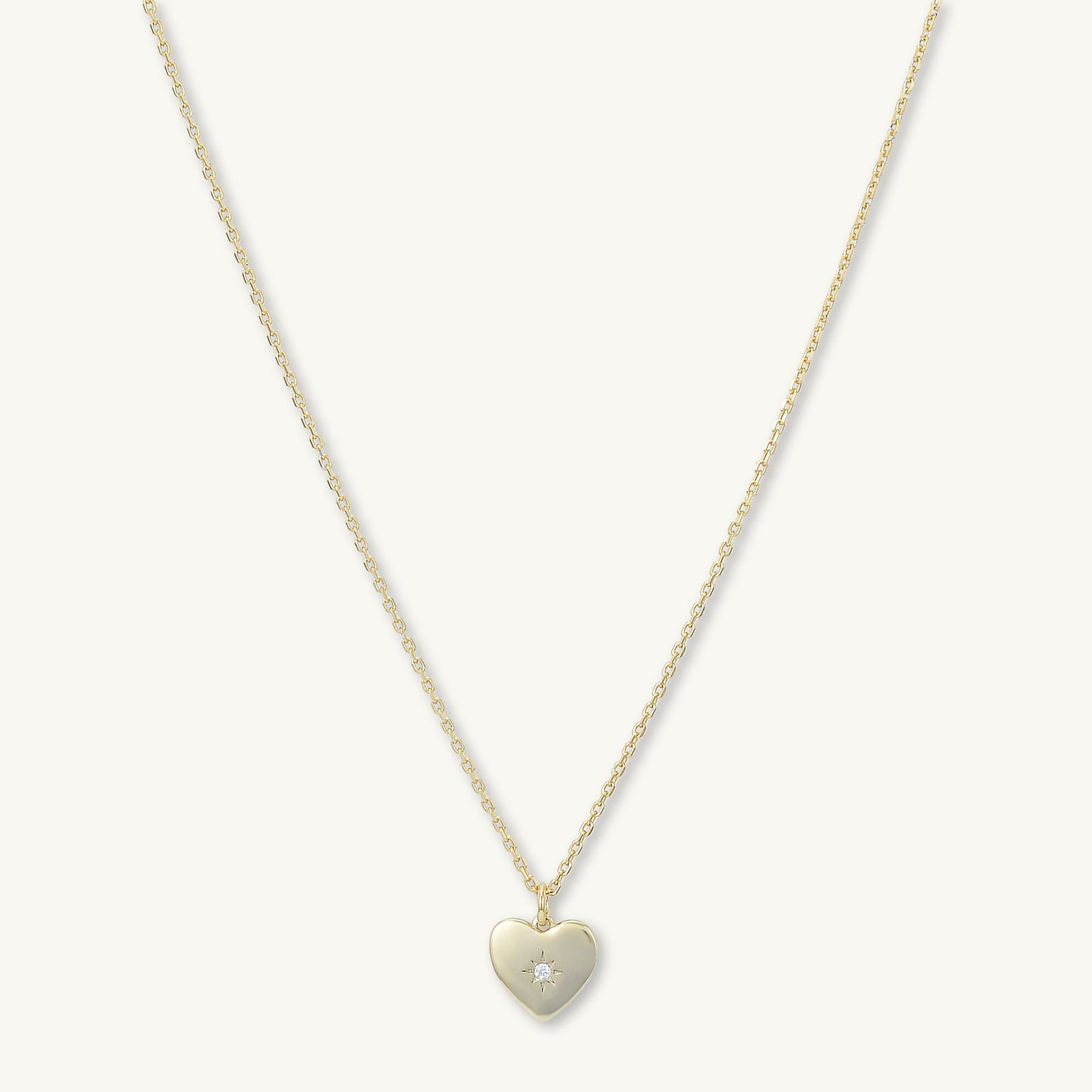 North Star Heart Necklace