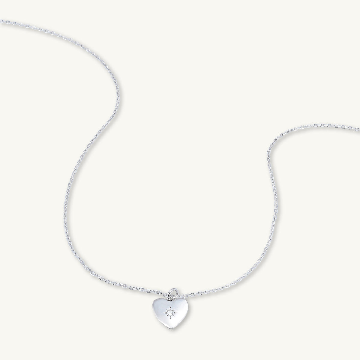 North Star Heart Necklace