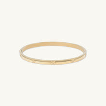 North Star Hinged Bangle Bracelet