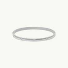 North Star Hinged Bangle Bracelet