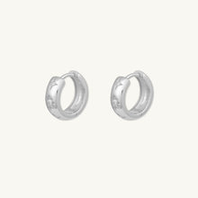 North Star Thick Huggie Earrings