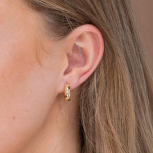 North Star Thick Huggie Earrings