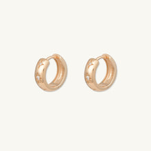 North Star Thick Huggie Earrings