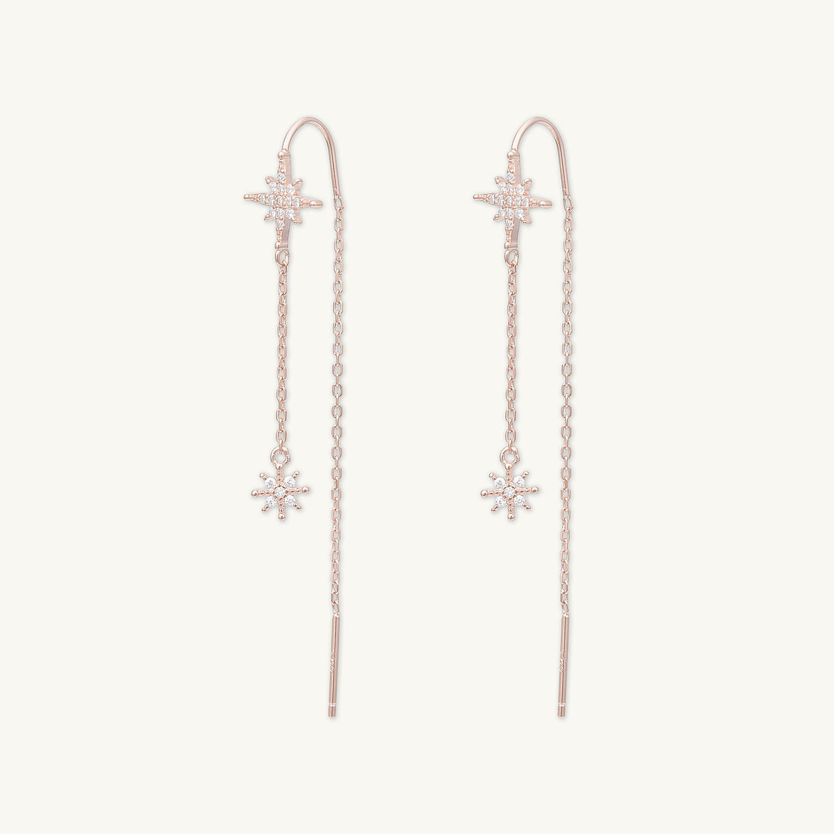 North Star Threader Earrings