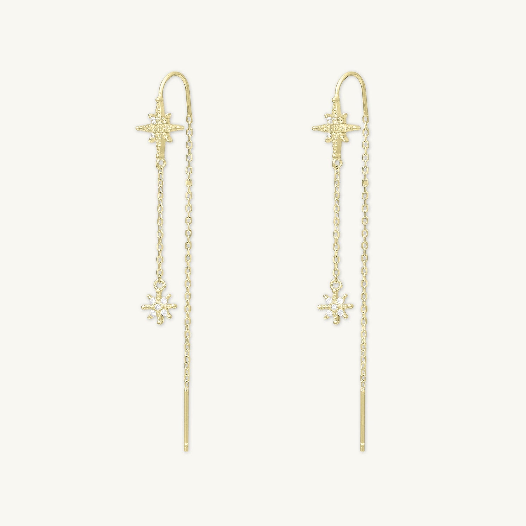 North Star Threader Earrings