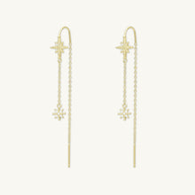 North Star Threader Earrings