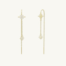 North Star Threader Earrings