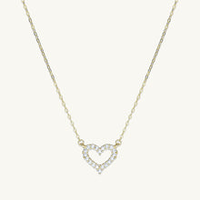 Open Heart Chain Necklace