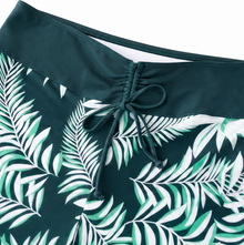 Solvira – High Waisted Bikini Set with Boxer Shorts and Tummy Control