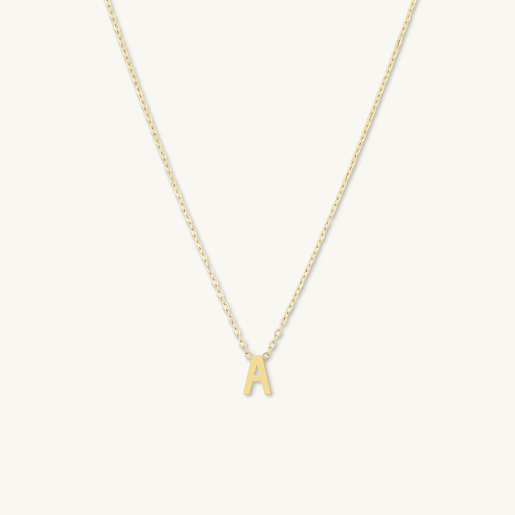 The Original Single Initial Letter Necklace