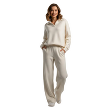 Shayla Women's Knit Ensemble – Elegant Comfortable Two-Piece Set with Relaxed Fit