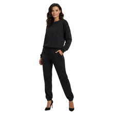 Kira Women's Loungewear Set – Chic Comfort Set with Elegant Glitter Details