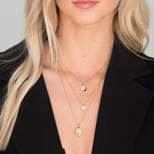 Oval Moonstone Pendant Necklace