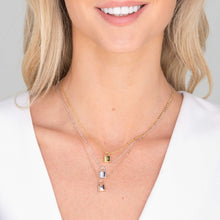 Padlock Initial Letter Necklace