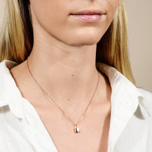 Padlock Initial Letter Necklace